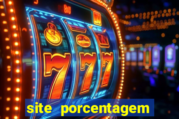 site porcentagem slots pg